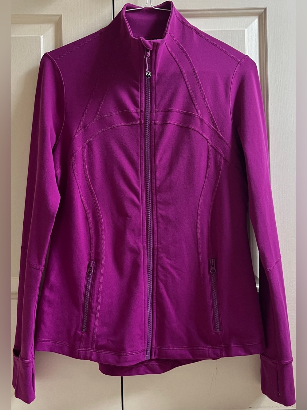 LN!🍒LULULEMON sz 12 DEFINE Jacket REGAL PLUM Magenta Purple-Pink *LUON